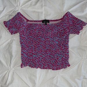 topshop floral t shirt size s